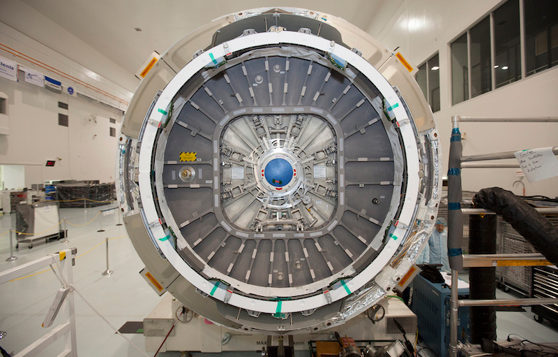 Illustration for article titled Watch the Cygnus Get Ready for Its First Post-Explosion Cargo Run to the Space Station